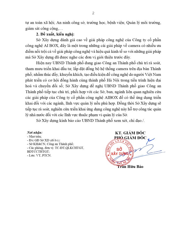 Đánh giá của Sở Xây dựng Hà Nội về AI BOX: Công nghệ giám sát công trình đô thị hiệu quả