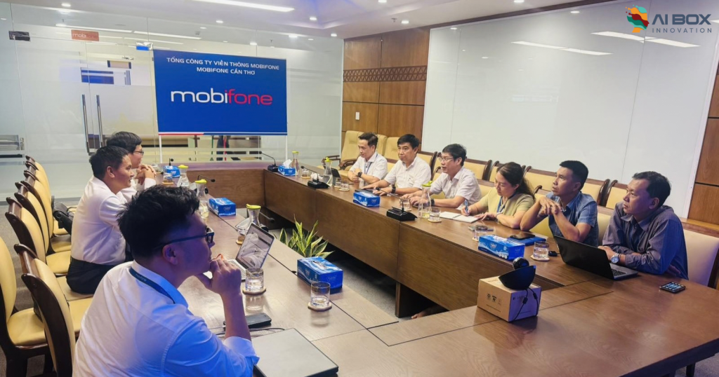 AIBOX VISION và MobiFone Cần Thơ hợp tác thúc đẩy chuyển đổi số và AI hình ảnh